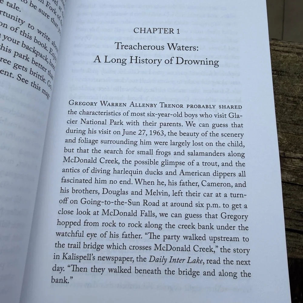 Book Death in Glacier National Park Stories of Accidents & Foolhardiness